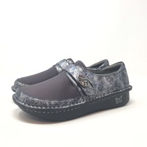 ALEGRIA Nursing Shoes Ice Ice Baby Dena Sz 40W EUC